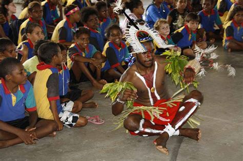 Traditional Performance Djarragun College Indigenous School Queensland Australia Ozoutback