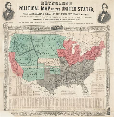 Reynolds Political Map 1856 Pre Civil War Divisions Flickr