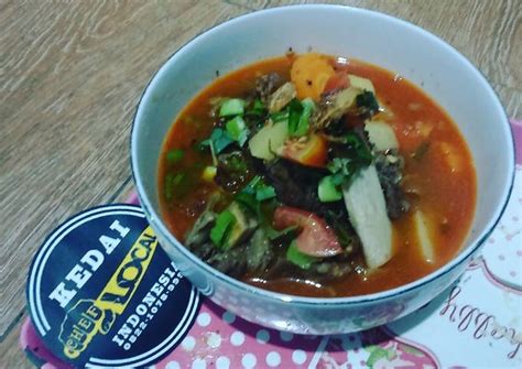 Resep sayur asem tulangan sapi dapat anda lihat pada video slide berikut. Resep Sop iga asam padas oleh Khusnan Arael - Cookpad
