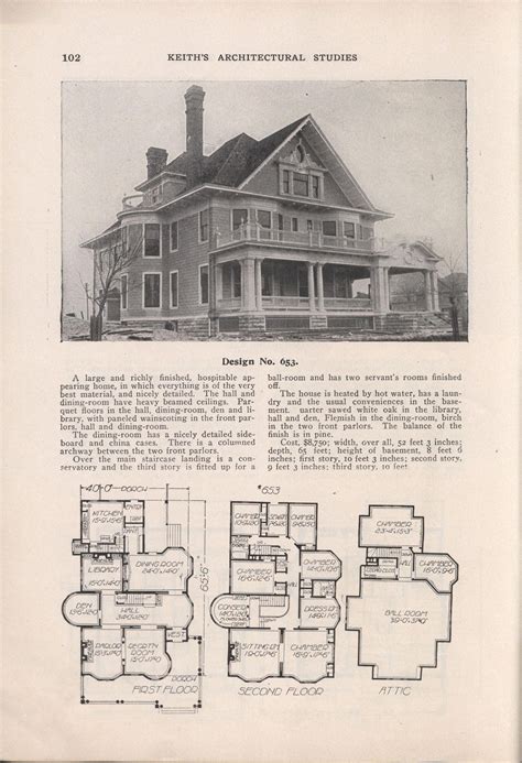 Victorian House Design Plans