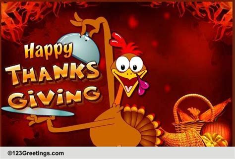 Serve A Thanksgiving Wish Free Specials Ecards Greeting Cards 123