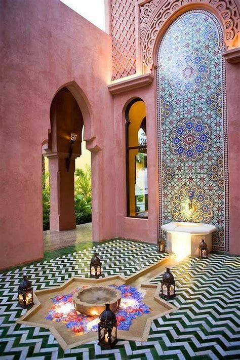 Moroccan Garden Moroccan Riad Morrocan Decor Moroccan Homes