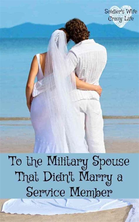 To The Military Spouse That Didnt Marry A Service Member Military