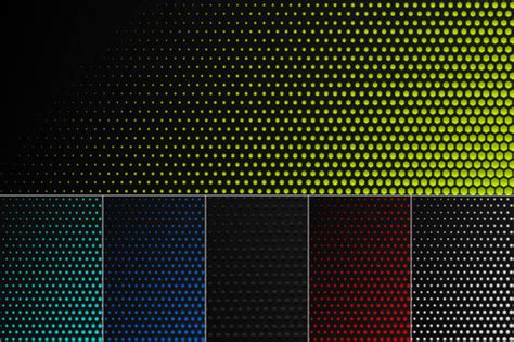 Abstract Halftone Backgrounds Of Dots Graphic By 31moonlight31