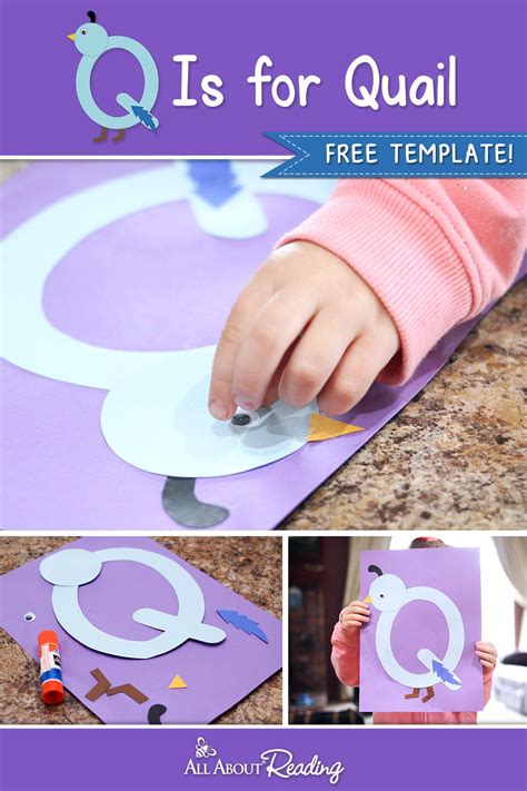 Printable Letter Q Craft Q Is For Quail Free Download