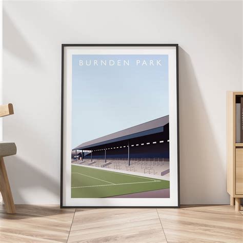 Bolton Wanderers Burnden Park Poster By Matthew J I Wood Design