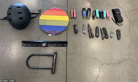 Stun Gun Knives And Pepper Spray Discovered Outside Koreatown Spa