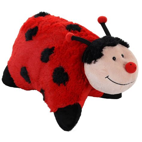 Ladybug Pee Wee Pillow Pet Is The Perfect Size For Your Kids To Use