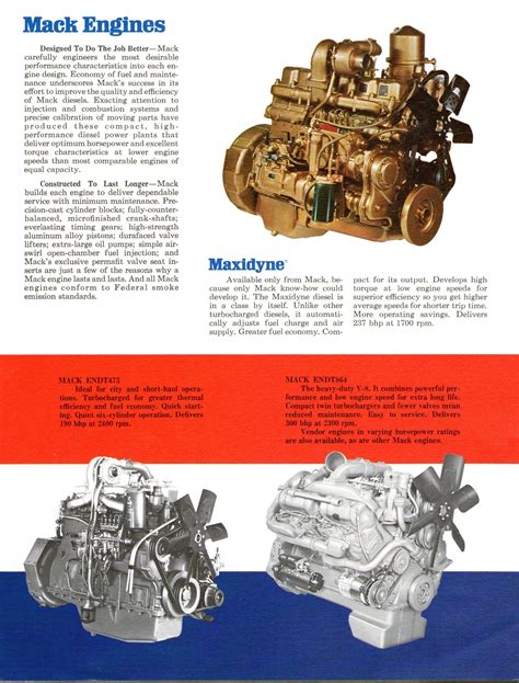 Mack R Series Brochure