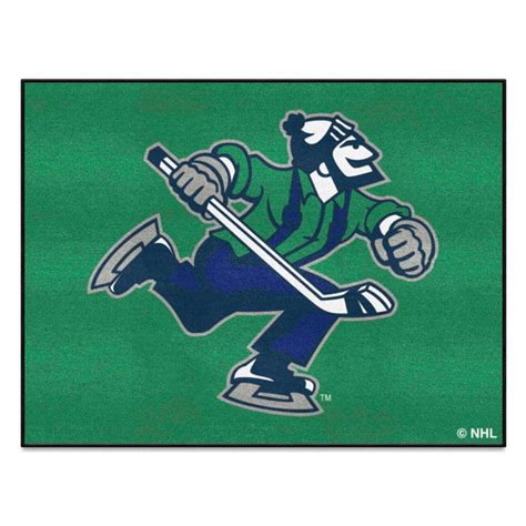fanmats vancouver canucks all star rug 34 in x 42 5 in 38710 the home depot