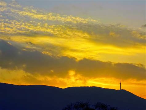 Dscn2665 Golden Sunset Over Vitosha And Kopitoto Photo Fr Flickr