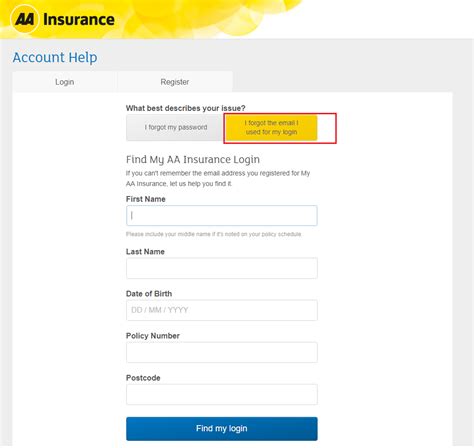 Cover for your household goods, valuables, personal belongings, furniture, furnishings and. I've registered for My AA Insurance but I'm unable to log in. - Help Centre