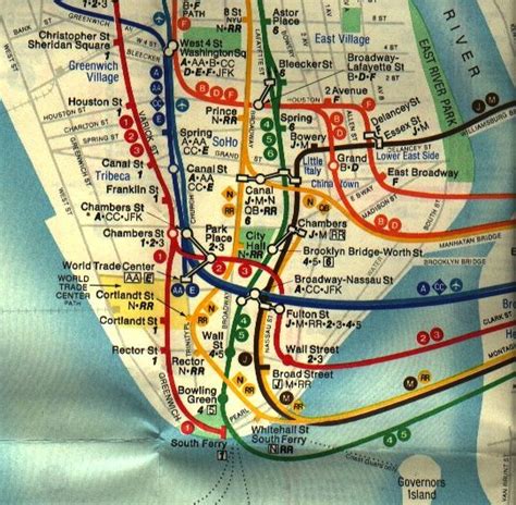 Mta Old Subway Map Time Zones Map