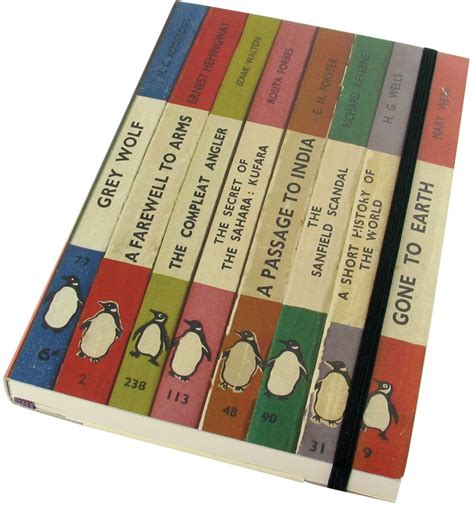Penguin Classics Spines Desktop Notebook Journal Stationery