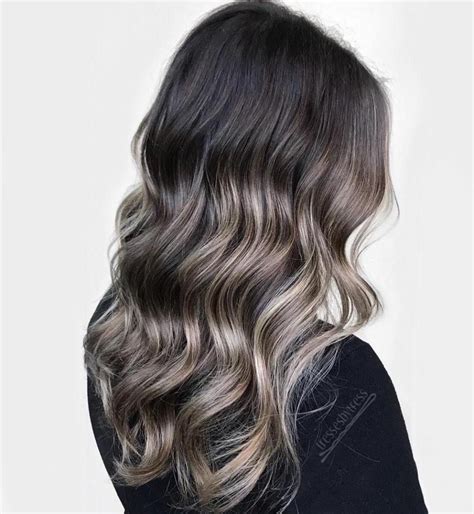60 shades of grey silver and white highlights for eternal youth bronde balayage balayage