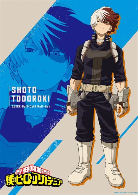 Novo Pôster De Shoto Todoroki Lançado Para A 6ª Temporada De My Hero Acadekaren All Things Anime