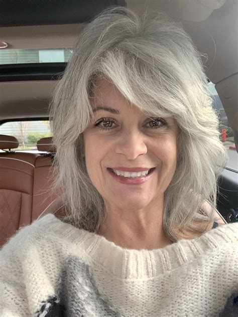 pin by 🌻michele🌵 on polished grey grey hair don t care silver haired beauties beautiful gray