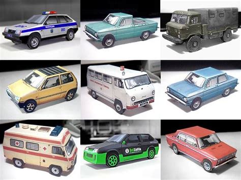 Paper Models Of Russian Vehicles