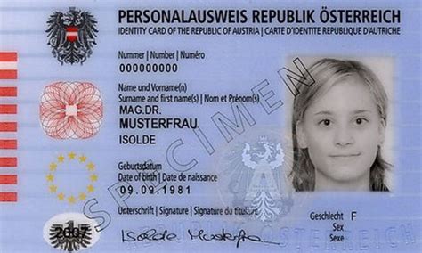 So Beantragen Sie Einen österreichischen Personalausweis