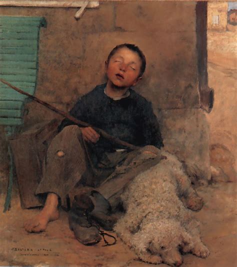 Great Painters Art Galleries The Blind Beggar Art Of Jules Bastien