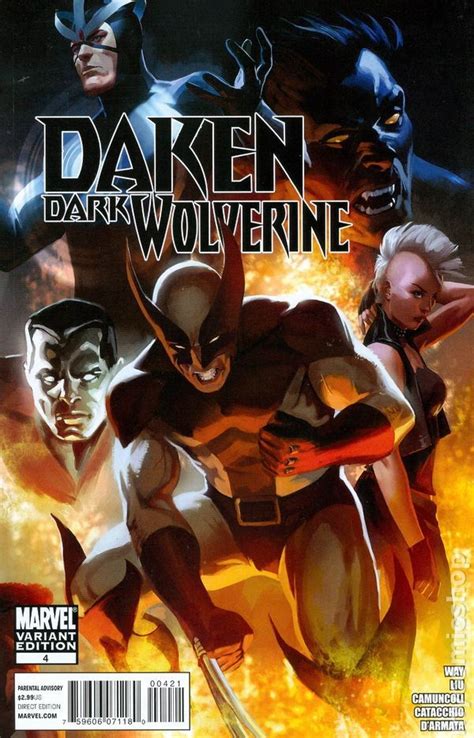 Daken Dark Wolverine 2010 4b Wolverine Rare Comic Books Wolverine