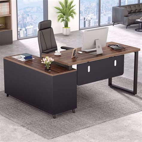 You may be able to solve some of the biggest issues of buying a gaming desk with vitesse. L-Shaped Computer Desk, 55 Inch Large Executive Office ...