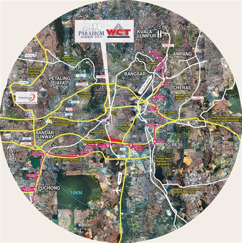 Complete photos, videos, virtual tour, feature, brochure & more. Location-Map-Paradigm-Garden-City | New Property Launch ...