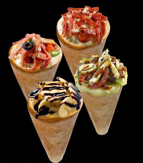 New Recipe Of Pizza Cone From Italy