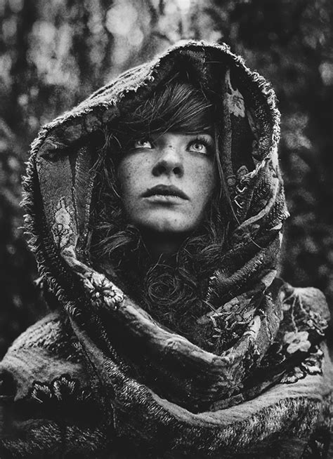Beautiful Black And White Portrait Photography By Daria