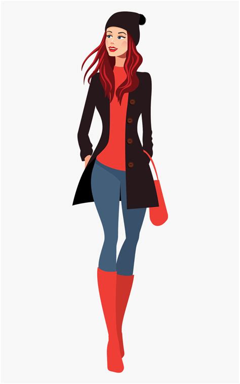 Collection Of Fashion Girl Png High Beautiful Girl Cartoon Png
