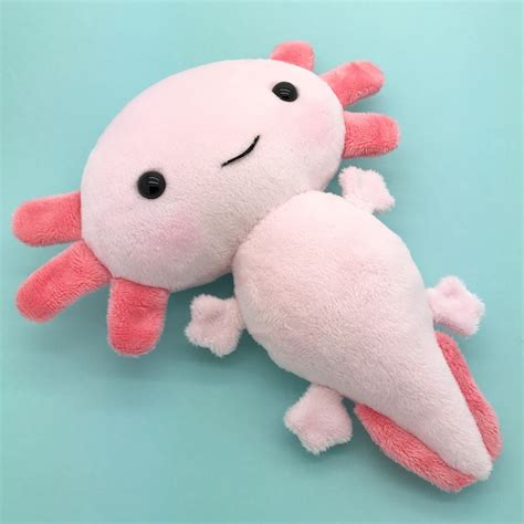 The Original Axolotl Plush Toy Stuffed Toy Axolotl Etsy