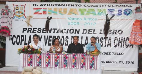 El Diario De Zihuatanejo Presentan Libro Coplas Y Versos De La Costa Chica