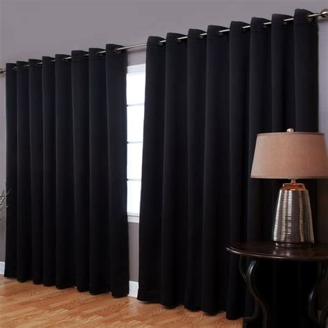 Extra Wide Blackout Curtains Homesfeed