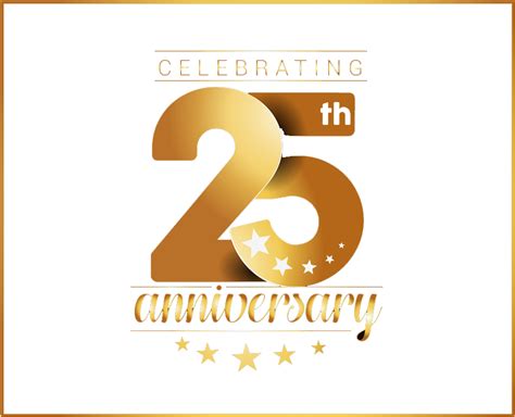 Download 25th Anniversary Png Image 25th Year Anniversary Png Png