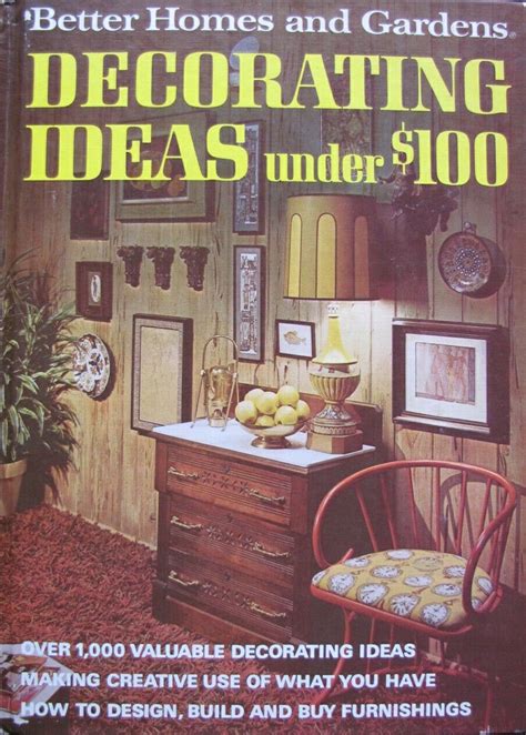 Better Homes And Gardens Decorating Ideas Under 100 Vintage Etsy