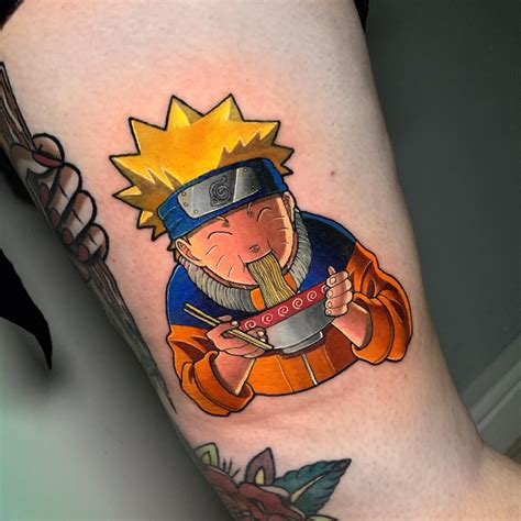 I Did This Naruto Tattoo Today Mcallistertattoo P Tattoo Nerd