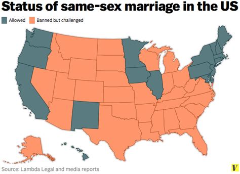 With North Dakotas Lawsuit Every States Same Sex Marriage Ban Is Now