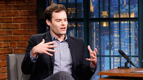 Watch Late Night With Seth Meyers Interview Bill Hader Reveals The