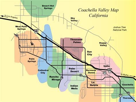 Printable Map Of Coachella Valley