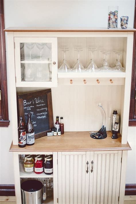 Base cabinets sit on the floor and nearly always support a countertop surface. China cabinet made into a home bar. Love! | Home, Cabinet ...