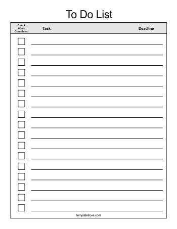 resume templates checklist template