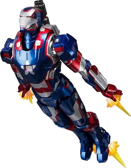Sh Figuarts Iron Patriot From Iron Man 3 Updated Collectiondx