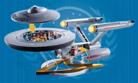 The Trek Collective Huge Playmobil Uss Enterprise Playset Revealed