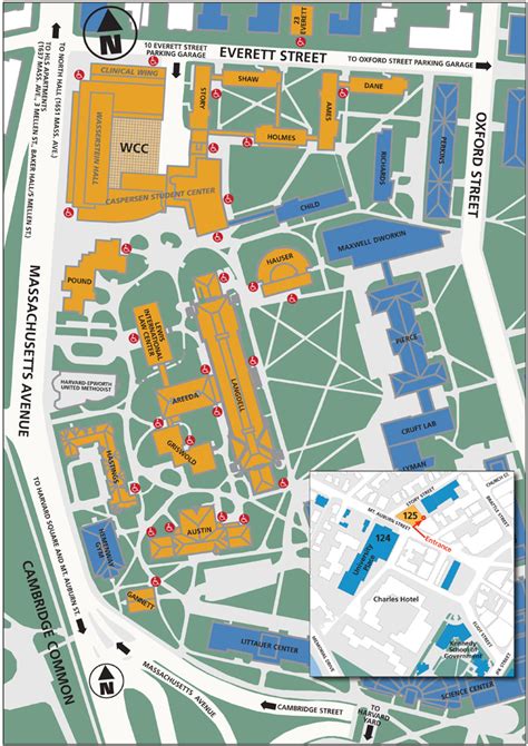 Campus Map And Directions Harvard Law School