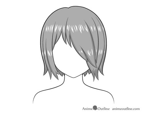 How To Shade Anime Hair Step By Step Animeoutline Step By Step