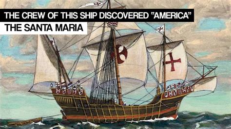 Christopher Columbus Ships A Vessel That Discovered America Santa