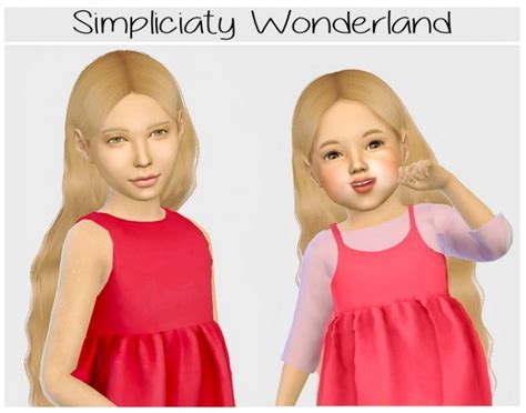 Image Result For Toddler Hair Sims 4 Alpha The Sims 4 Kids Sims 4