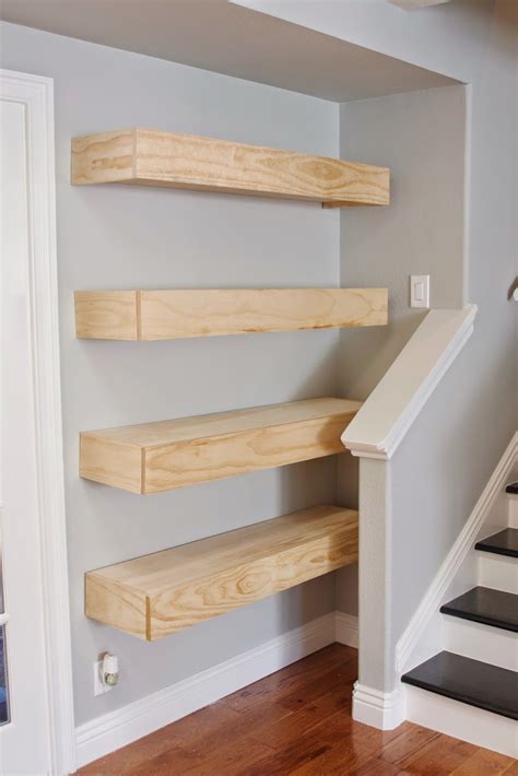 Simply Organized Simple Diy Floating Shelves Tutorial