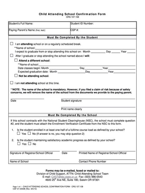 Confirmation Form For Teachers Fill Online Printable Fillable