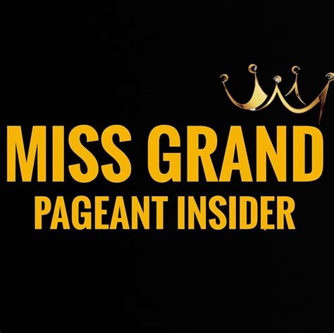 Miss Grand Pageant Insider